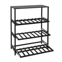 Photo du produit 'Etag�re � vin en m�tal BLACK PURE mod�le 14'