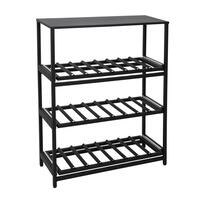 Photo du produit 'Etag�re � vin en m�tal BLACK PURE mod�le 14'