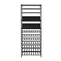 Photo du produit 'Etag�re � vin en m�tal BLACK PURE mod�le 4'