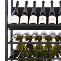 Photo du produit 'Etag�re � vin en m�tal BLACK PURE mod�le 4'