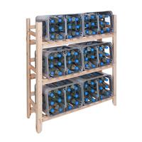 Photo du produit '�tag�re en bois pour 6 - 12 caisses de boissons/�tag�re pour caisses de boissons'