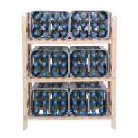 Photo du produit '�tag�re en bois pour 6 - 12 caisses de boissons/�tag�re pour caisses de boissons'