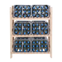 Photo du produit '�tag�re en bois pour 6 - 12 caisses de boissons/�tag�re pour caisses de boissons'