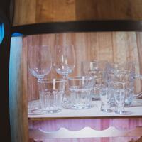 Photo du produit 'Barrique � vin en aulne massif, huil� naturel avec �clairage'