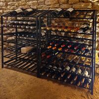 Photo du produit 'Etag�re � vin en m�tal Black Pure mod�le 16'