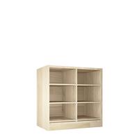 Photo du produit '�tag�re � vin Prestige 20 � plateaux coulissants pour caisses ch�ne massif nature'