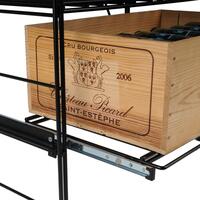 Photo du produit 'Syst�me d�tag�re � vin LA CAVE en m�tal, H 220 cm'