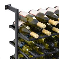Photo du produit 'Etag�re � vin murale en m�tal BLACK PURE H 100cm'