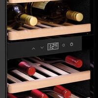 Photo du produit 'R�frig�rateur � vin � deux zones pour 38 bouteilles'