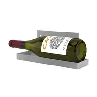 Photo du produit 'Etag�re � vin murale en m�tal argent� pour une bouteille de 0,75l'