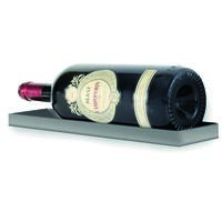 Photo du produit 'Etag�re � vin murale en m�tal argent� pour une bouteille de Magnum'