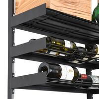 Photo du produit 'BLACK PURE VARIO mod�le 2 Stockage transversal de bouteilles'