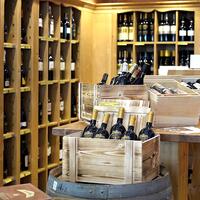 Photo du produit 'Syst�me d '�tag�res � vin BAROLO en bois de sapin, brun clair'