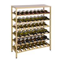 Photo du produit 'Etag�re � vin en m�tal dor� BLACK PURE mod�le 11'