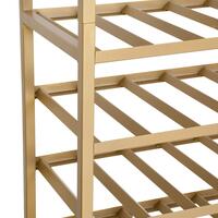 Photo du produit 'Etag�re � vin en m�tal dor� BLACK PURE mod�le 11'