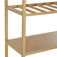 Photo du produit 'Etag�re � vin en m�tal dor� BLACK PURE mod�le 8'