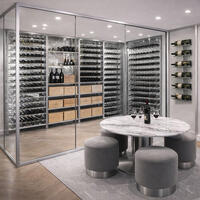 Photo du produit 'Etag�re � vin en m�tal argent� BLACK PURE'