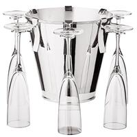 Photo du produit 'Seau rafra�chisseur � bouteilles CALO avec supports pour 6 verres'