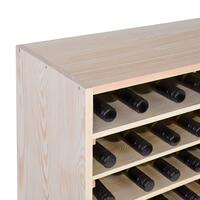 Photo du produit '�tag�re � vin 60 cm LINEA en pin naturel'