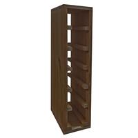 Photo du produit 'Casier � vin 60 cm, module �troit pour 6 bouteilles, teint� brun'