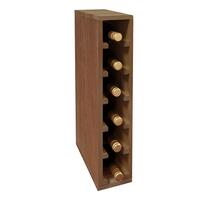 Photo du produit 'Casier � vin 60 cm, module �troit pour 6 bouteilles, teint� brun'