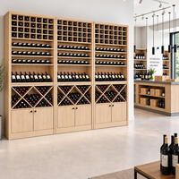 Photo du produit '�tag�re � vin PRESTIGE NOVO bois de ch�ne nature'