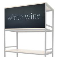 Photo du produit 'Plaque en m�tal � suspendre H:42cm BLACK PURE Professionnel'
