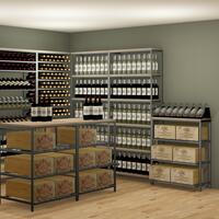 Photo du produit '�tag�re de stockage m�tal-bois Black Pure WOOD'