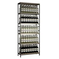 Photo du produit '�tag�re de stockage en m�tal et bois Black Pure WOOD Mod�le 1'