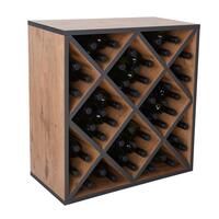 Photo du produit 'Module en losange, finition ch�ne rustique avec bordure anthracite'