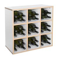 Photo du produit 'Module � 9 compartiments, blanc alpin avec bordure nature'
