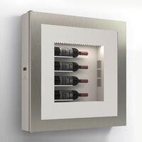 Photo du produit 'Armoire � vin murale climatis�e QUADRI VINO pour 4 bouteilles'