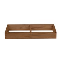Casier � vin 60 cm, socle 60 cm de large, teint� brun