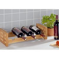 Casier � vin NORDIC, en bois de noyer massif