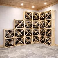 Photo du produit 'Casier � vin X-CUBE 48, en pin naturel'