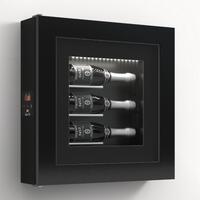 Photo du produit 'Casier � vin mural climatis� pour 3 bouteilles, mod�le 6'