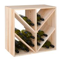 Etag�re � vin 60 cm avec emplacement diagonal