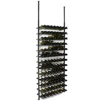 Photo du produit 'Etag�re � vin en m�tal BLACK PURE SELECT, fixation plafond, mod�le 1'