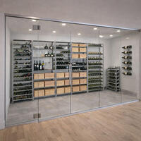 Photo du produit 'Etag�re � vin en m�tal argent� BLACK PURE'