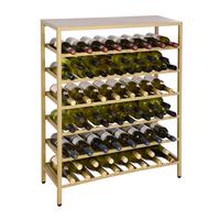 Etag�re � vin en m�tal dor� BLACK PURE mod�le 11
