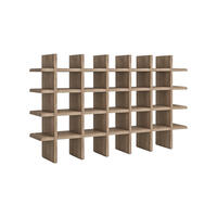 Insert casiers individuels pour PRESTIGE NOVO ch�ne teint� brun