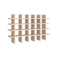 Insert casiers individuels pour PRESTIGE NOVO en ch�ne naturel