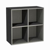 Photo du produit 'Module 4 compartiments, finition fr�ne graphite'