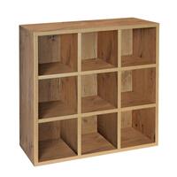 Photo du produit 'Module � 9 compartiments, finition ch�ne rustique'