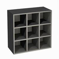 Photo du produit 'Module � 9 compartiments, finition fr�ne graphite'