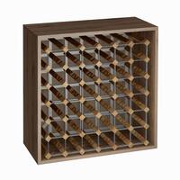 Module � casiers individuels, finition bois noyer
