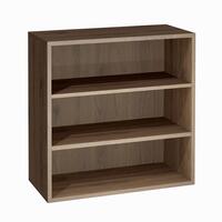 Module � deux plateaux, finition bois noyer