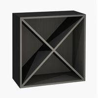 Photo du produit 'Module en croix � X �, finition fr�ne graphite'