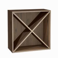 Photo du produit 'Module en croix X, finition bois noyer'