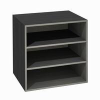Photo du produit 'Module profond � 2 plateaux, finition fr�ne graphite'